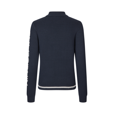 Polo Kingsland KLNalin gebreide mesh dames Marine Marineblauw Polo Kingsland KLNalin gebreide mesh dames Marine Marineblauw