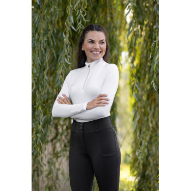 Polo Active Shirt dames Covalliero Wit Polo Active Shirt dames Covalliero Wit