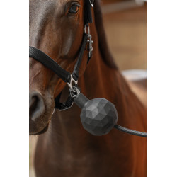 Balle de protection mousqueton Kerbl Noir