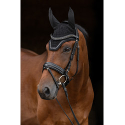 Bonnet anti-mouches Covalliero Linea Noir