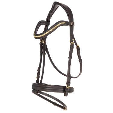 Clincher Hoofdstel Covalliero Bruin