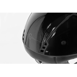 Casque d'équitation Eclipse Polo Covalliero Noir laqué Casque d'équitation Eclipse Polo Covalliero Noir laqué
