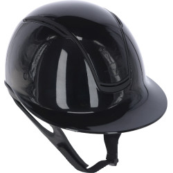 Casque d'équitation Eclipse Polo Covalliero Noir laqué Casque d'équitation Eclipse Polo Covalliero Noir laqué