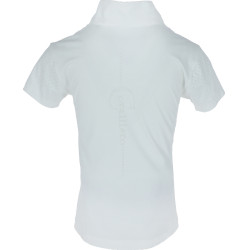 Polo de compétition Covalliero femme Blanc