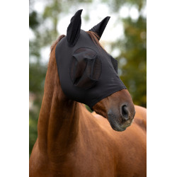 Masque anti-mouches FinoStretch Zipper Covalliero Noir Masque anti-mouches FinoStretch Zipper Covalliero Noir