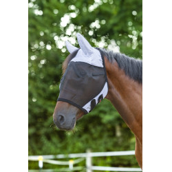 Masque anti-mouches SuperFly Covalliero protection des oreilles Blanc Masque anti-mouches SuperFly Covalliero protection des oreilles Blanc