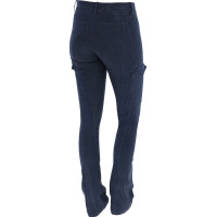 Pantalon d'équitation Covalliero BasicPlus Jodhpur femme Marine Bleu marine
