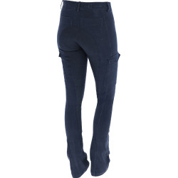 Pantalon d'équitation Covalliero BasicPlus Jodhpur femme Marine Bleu marine