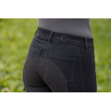 Pantalon d'équitation Covalliero BasicPlus Jodhpur femme Graphite Pantalon d'équitation Covalliero BasicPlus Jodhpur femme Graphite