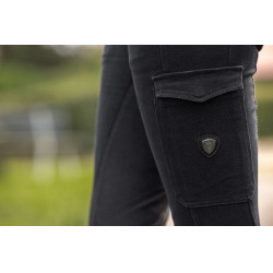 Rijbroek Covalliero BasicPlus Jodhpur dames Grafiet Grijs Rijbroek Covalliero BasicPlus Jodhpur dames Grafiet Grijs