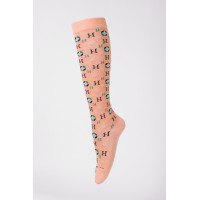 Sokken Santia Harcour per 3 Abrikoos Oranje Sokken Santia Harcour per 3 Abrikoos Oranje