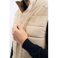 Veste sans manches Boston Harcour homme Lin Beige Veste sans manches Boston Harcour homme Lin Beige