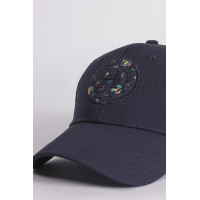 Casquette Cajou Harcour Marine mosaic Bleu marine Casquette Cajou Harcour Marine mosaic Bleu marine