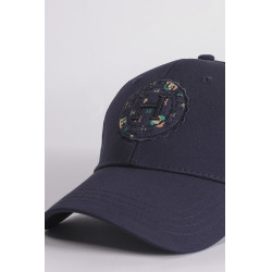 Casquette Cajou Harcour Marienmozaïek Marineblauw