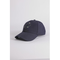 Casquette Cajou Harcour Marine mosaic Bleu marine Casquette Cajou Harcour Marine mosaic Bleu marine