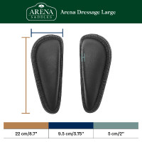 Bananes avant Flexiblocs Arena Dressage Noir Bananes avant Flexiblocs Arena Dressage Noir