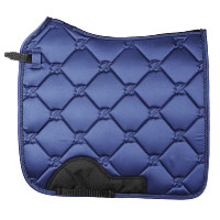 Tapis de selle Dressage Bates Marine Bleu marine