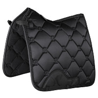 Tapis de selle Dressage Bates Noir Tapis de selle Dressage Bates Noir