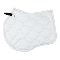 Tapis de selle Jumping Bates Blanc