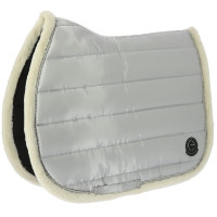 Zadeldoek Je t'aime Equithème Studio Zilverkleurig