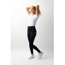 Legging fond intégral Grip Horze Dea femme Marine foncé Bleu