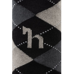 Chaussettes à losanges Horze Holly Noir Chaussettes à losanges Horze Holly Noir