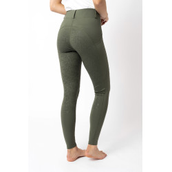 Legging fond intégral Grip Horze Dea femme Vert scarabée Legging fond intégral Grip Horze Dea femme Vert scarabée