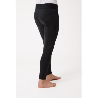 Collant d'équitation fond intégral avec silicone Madison enfant Horze Noir Collant d'équitation fond intégral avec silicone Madison enfant Horze Noir