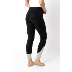 Pantalon d'équitation Horze Felicia fond intégral grip Noir