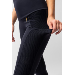 Legging Horze Mathilde fond silicone femme Bleu marine foncé Legging Horze Mathilde fond silicone femme Bleu marine foncé