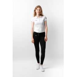 Thermobroek Grand Prix Horze met silicone zitvlak dames Zwart