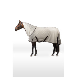 Vliegendeken Horze Paso Fino met afneembare hals en UV-bescherming Windsor wijn Bordeaux