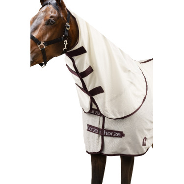 Vliegendeken Horze Paso Fino met afneembare hals en UV-bescherming Windsor wijn Bordeaux