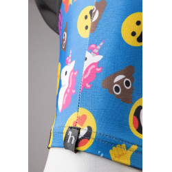 Masque anti-mouches Horze élastique à enfiler Emoji Motifs