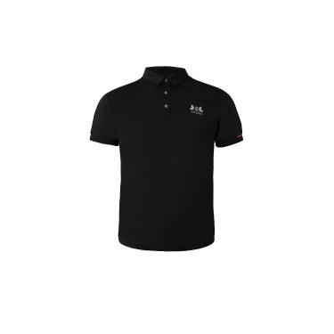 Polo fonctionnel B Vertigo Flynn homme Noir