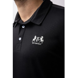 Functioneel poloshirt B Vertigo Flynn heren Zwart