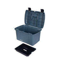 Boîte de pansage Horze Ouverture Bleu marine Boîte de pansage Horze Ouverture Bleu marine