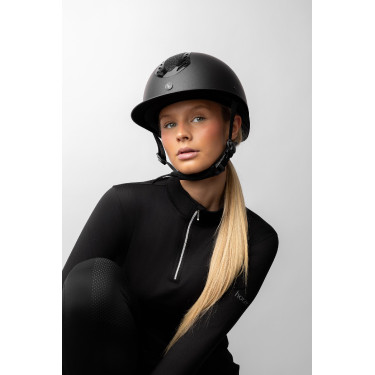 Paardrijcap Horze Celeste Gitzwart