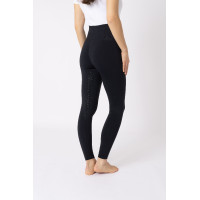 Scrunch rijlegging Horze Nessa full grip naadloos Zwart Scrunch rijlegging Horze Nessa full grip naadloos Zwart
