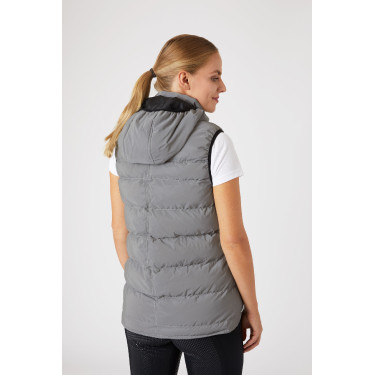 Gewatteerde mouwloze damesbodywarmer Horze reflecterend Gewatteerde mouwloze damesbodywarmer Horze reflecterend