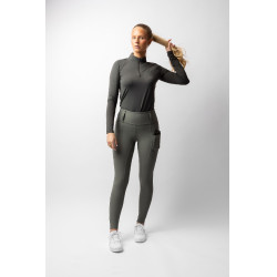 Pantalon d'équitation B Vertigo hybride compression Chiara femme Basilic chaud Rose