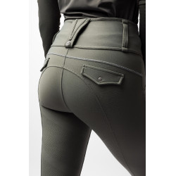 Pantalon d'équitation B Vertigo hybride compression Chiara femme Basilic chaud Rose