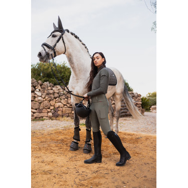 Pantalon d'équitation B Vertigo hybride compression Chiara femme Pantalon d'équitation B Vertigo hybride compression Chiara femme