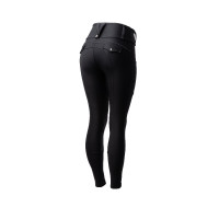 Pantalon d'équitation B Vertigo hybride compression Chiara femme Beauté noire Pantalon d'équitation B Vertigo hybride compression Chiara femme Beauté noire