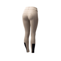 Rijbroek Horze Evelyn full seat dames Eenvoudige taupe