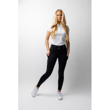 Pantalon d'équitation Horze Evelyn fond intégral femme Pantalon d'équitation Horze Evelyn fond intégral femme