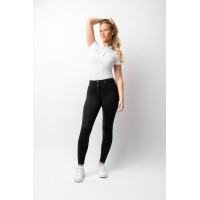 Pantalon d'équitation Horze Evelyn fond intégral femme Noir