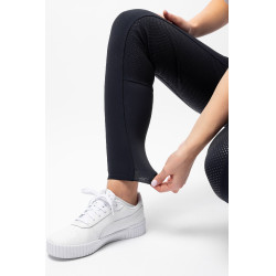Pantalon d'équitation Horze Leonie fond intégral femme Marine foncé Bleu Pantalon d'équitation Horze Leonie fond intégral femme Marine foncé Bleu