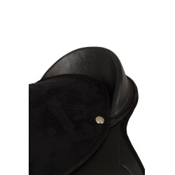 Horze Pony Zadel Zwart / grijs