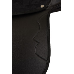 Horze Pony Zadel Zwart / grijs